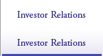 Investor Relations